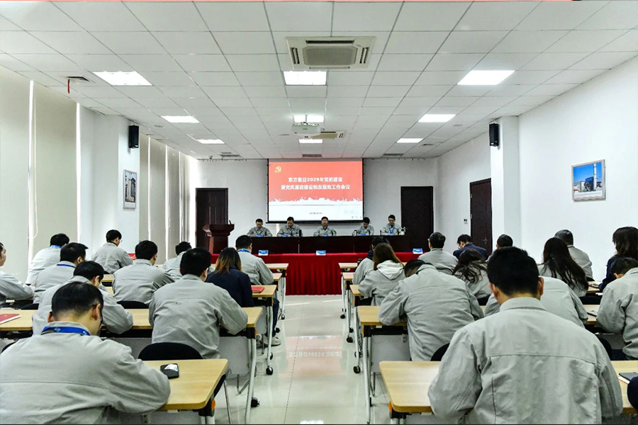 东方菱日召开2025年党的建设暨党风廉政建设和反腐败工作会议